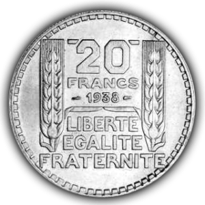 piece-argent-20-Francs-Turin-1938-revers