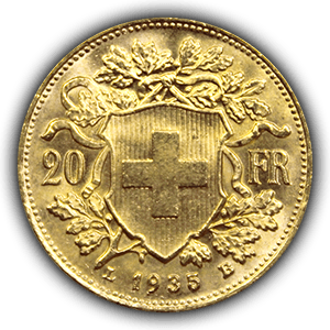 piece-or-20-Francs-Suisse-Vreneli-1935-revers-comptoir-achat-or-et-argent-nantes